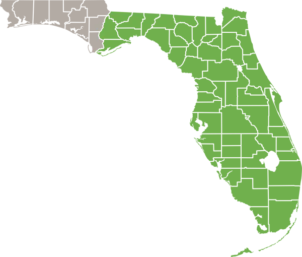 The Eastern Ratsnake Florida Range map