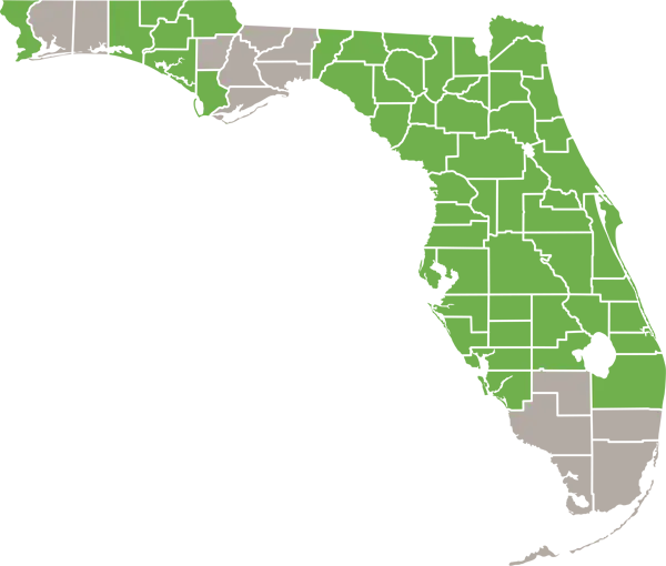 The Pine Woods Littersnake Florida Range Map