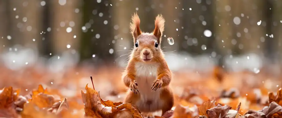 How Do Squirrels Behave in Different Seasons