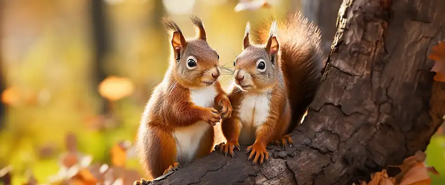 How Do Squirrels Interact with Other Animals